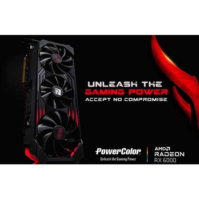 VGA CARD POWER COLOR RX 6700 XT RED DEVIL OC 12GB GDDR6