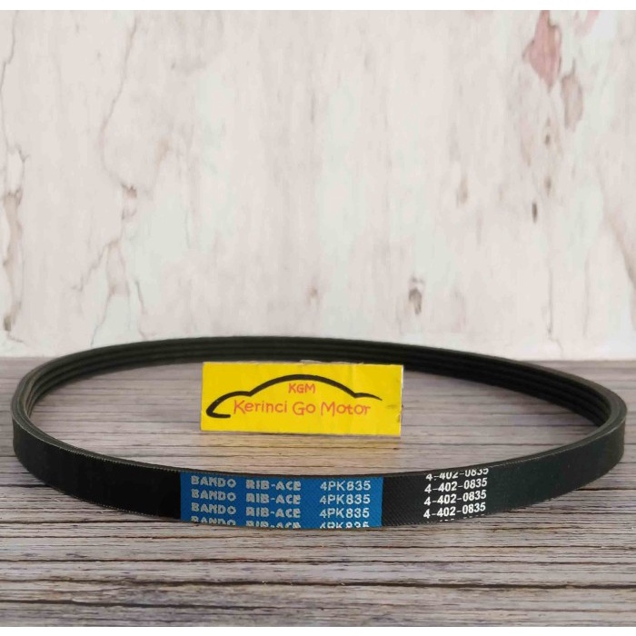 Bando Van เข็มขัด 4PK 835 V เข็มขัดพัดลมเข็มขัด Groove 4PK-835 พัดลม Charade Cx G12 G100 Non Power พ