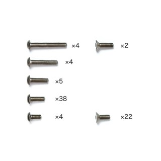 [ชุดแต่งรถบังคับ] TAMIYA 54758 OP.1758 M-07 Concept Titanium Screw Set ชุดแต่งทามิย่าแท้ rc