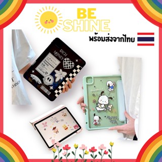 BeSHINE เคสสำหรับไอแพด Air4/5 Gen7/8/9 10.2" 10.9" pro 2020/21 11" มีที่ใส่ปากกาด้านขวา ลายการ์ตูน ดิสนีย์