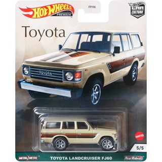 Hot Wheels FJ60 GRJ94 Car Culture Toyota Land Cruiser Cream