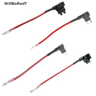 [WillBeRedT] อะแดปเตอร์ฟิวส์ 12V Add-a-circuit TAP Micro Mini Standard Ford ATM APM Blade Auto Fuse พร้อมฟิวส์ 10A Blade พร้อมที่วาง [ใหม่]