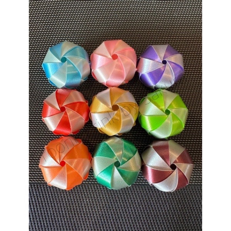 สินค้าพร้อมส่ง เหรียญโปรยทาน กำพรึก ดอกเสียบไม้กฐิน ผ้าป่า ลูกส้ม ราคาถูก 100 ชิ้น