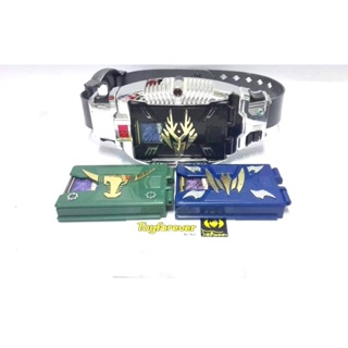 Dx Ryuki Belt เข็มขัดริวคิ แถมการ์ด15ใบ ไม่มีล้อกหลัง มีรอยบ้าง