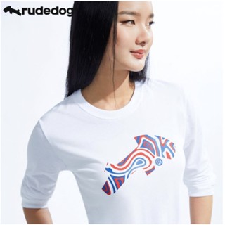 Rudedog By Hashtag เสื้อยืดแขนยาว ทรงผู้หญิง รุ่น Lava สินค้าลิขสิทธิ์แท้