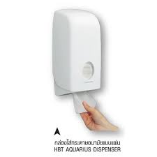 กระดาษชำระแบบแผ่น หนา SCOTT HBT เลือกความหนาได้ 2 แบบ และ กล่องใส่ AQUARIUS HBT Dispenser Kimberly-Clark ขายยกลัง
