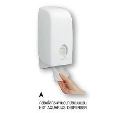 กระดาษชำระแบบแผ่น หนา 2 ชั้น SCOTT HBT 2 Ply 150’s x100 Pack และ กล่องใส่ AQUARIUS HBT Dispenser Kimberly-Clark ขายยกลัง