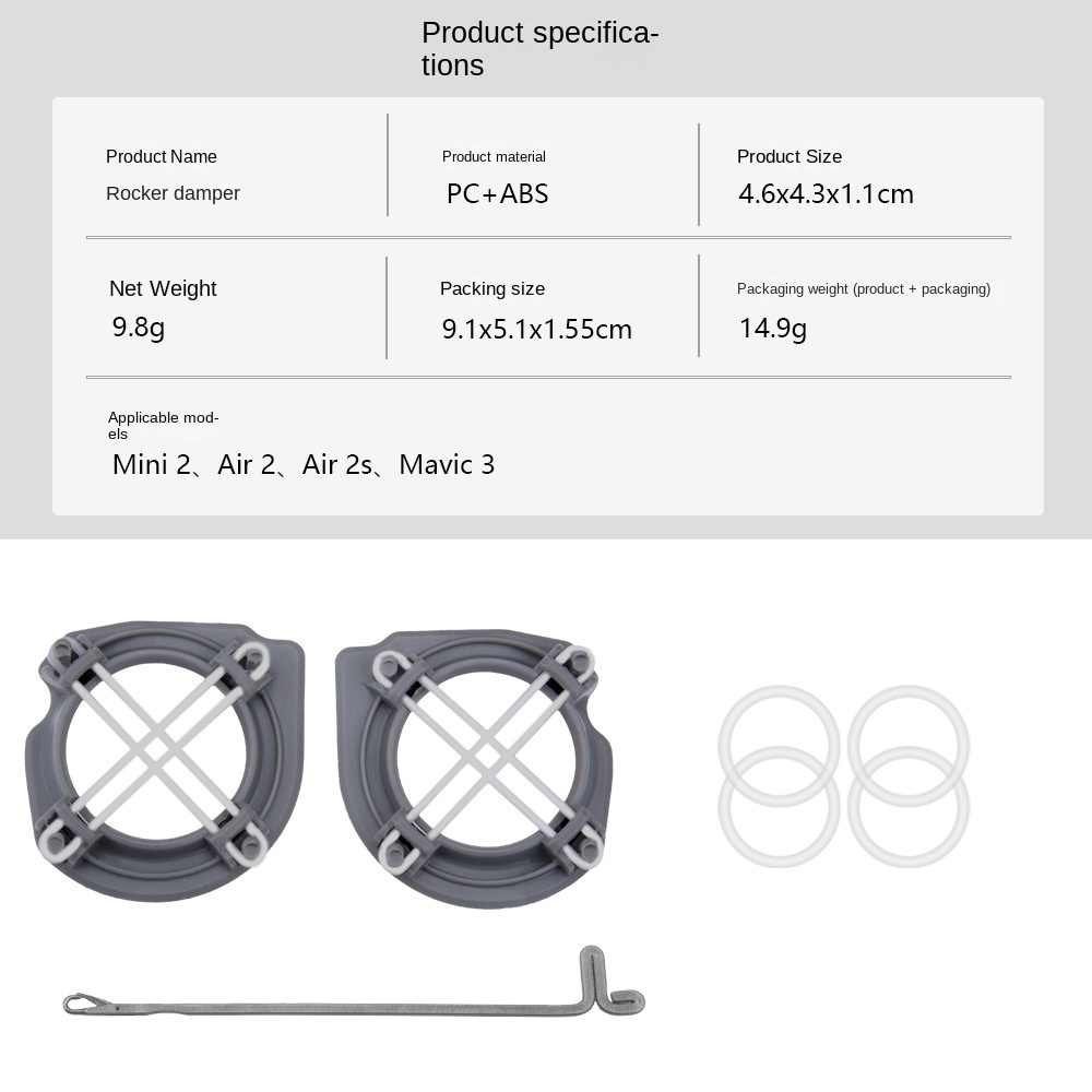 อุปกรณ์จอยสติ๊กควบคุมระยะไกล สําหรับ Dji Mavic 3 mini 2 mini 3 Air 2S #6