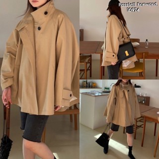 🇰🇷New🇰🇷  Korea short coat เสื้อคลุมเกาหลีสีสวย ดีเทลติดกระดุมแต่งซิป ใส่สวยเรียบหรูมากค่า