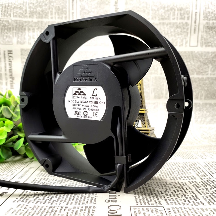 YTH PROTECHNIC MGA1724MB-O51 17251 24V 0.39A 9.16W COOLING FAN