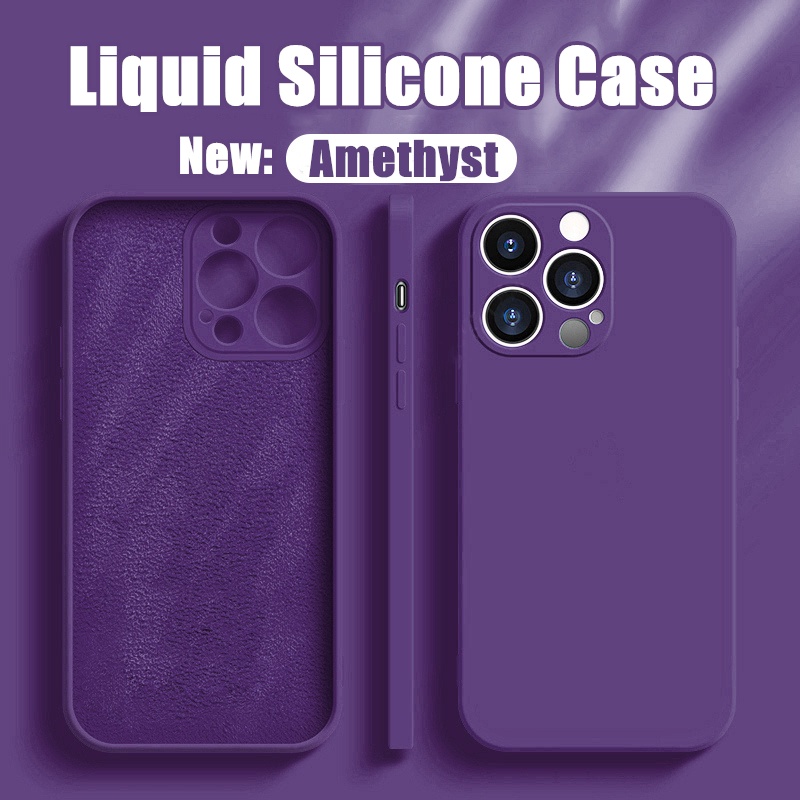 Square Liquid Soft Thinซิลิโคนเคสโทรศัพท์สําหรับiPhone 15 16 Pro Max 11 12 13 14 Pro Max XS XR Max 7 8 Plus 14 15 16 Plus 12 Pro Max 13 Pro Max 15 Pro Maxกันกระแทกกลับ ฝาครอบ