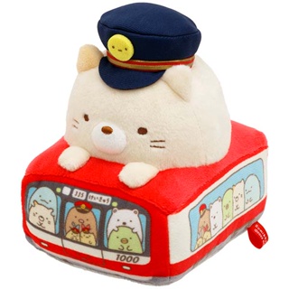 ตุ๊กตา Sumikko Gurashi x Keikyu &amp; Haneda in Ota City (Limited) เป็นแบบคุณแมว Neko เป็นนายสถานีรถไฟสายสีแดง