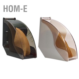 Hom-E กล่องพลาสติก กันฝุ่น สําหรับใส่ที่กรองกาแฟ