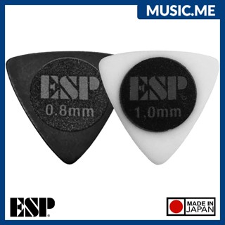 ปิ๊กกีต้าร์ ESP PT-08AL10 Triangle Rubber Grip Guitar Pick  / ของแท้ 100% MADE IN JAPAN