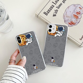 The astronauts เคสไอโฟน 7 8 7Plus 8plus Se 2020 8พลัส เคส iPhone 14 13 12 11 promax phone case X Xr Xs Max cover