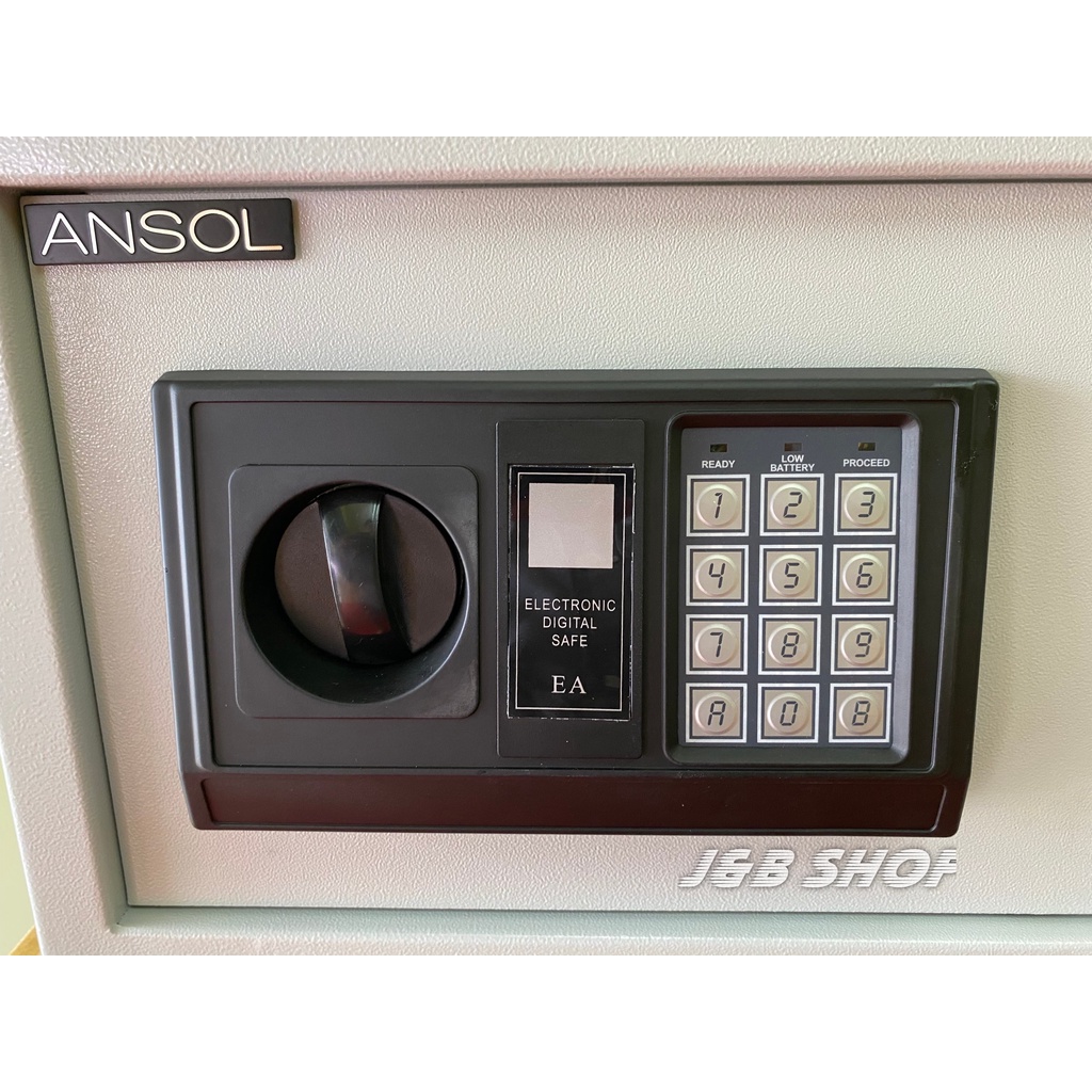 ตู้เซฟนิรภัย  ตู้เซฟANSOL (ขนาด35*25*25) ระบบอิเล็กทรอนิกส์ ราคา ถูกที่สุด ดีลบีเคเค แกลเลอรีภาพที่ 8