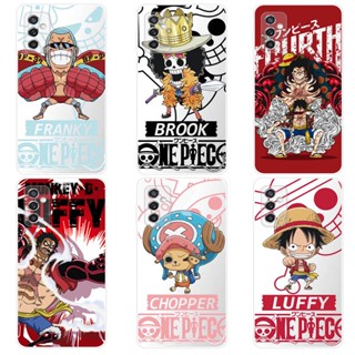 เคส ซัมซุง Samsung Galaxy M52 A13 A04S 5G Case การ์ตูน One Piece Luffy Soft TPU เคสซิลิโคน โทรศัพท์มือถือ เคส