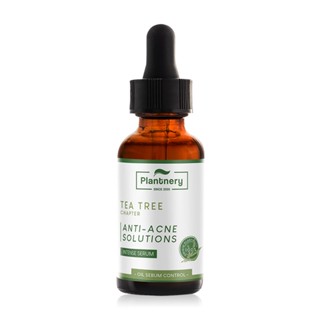 Plantnery Tea Tree Intense Serum 30ml เซรั่มทีทรีเข้มข้น สูตรพิเศษสำหรับผู้มีปัญหาสิว ผิวแพ้ง่าย ช่วยลดสิว