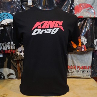 เสื้อยืดผ้าฝ้ายพิมพ์ลายแฟชั่น เสื้อยืด พิมพ์ลาย King Drag swear Murah Lelaki Streetwear สไตล์คลาสสิก ไม่ซ้ําใคร สําหรับผ