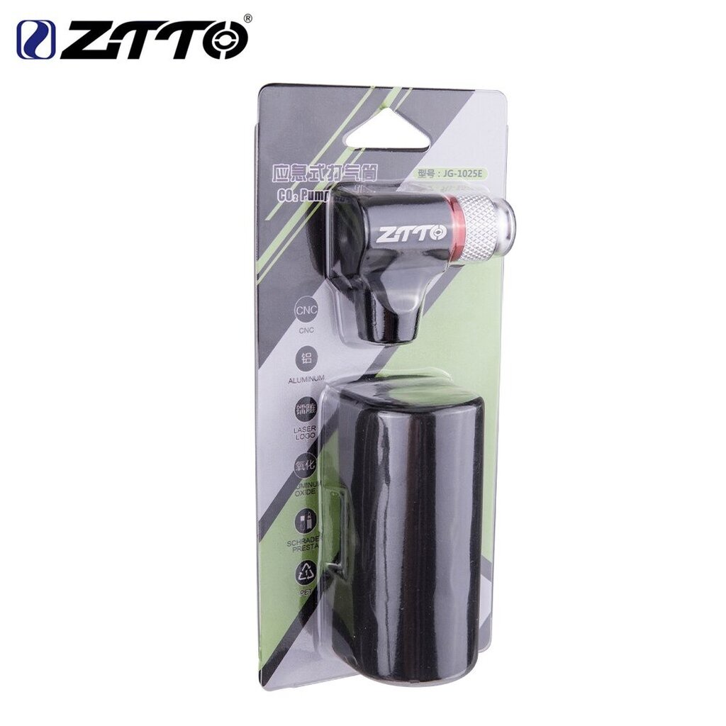 หัว CO2 เติมลมจักรยาน ZTTO Bike CO2 Pump CO2 Cartridge Adapter Mount High Pressure