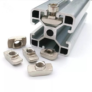 T-nut 20 mm M3 M4 M5 สำหรับอลูมิเนียมโปรไฟล์ 20mm Free nut 20mm