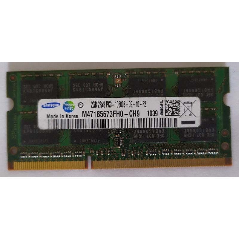 RAM 2GB Samsung PC3-10600S M471B5673FH0-CH9 485A7C87