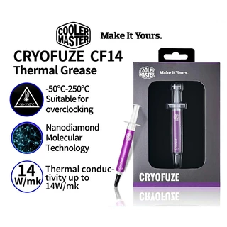 ⚡️ซิลีโคนซีพียูเย็นสุดๆ⚡️ COOLER MASTER (HTK-002-U1, MasterGel Pro, CryoFuze) สำหรับ CPU/GPU THERMAL GREASE