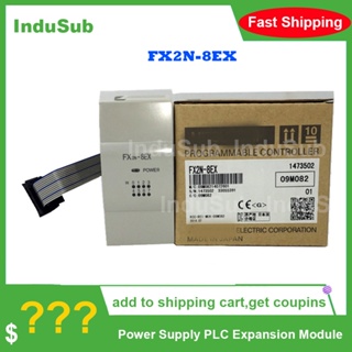 โมดูลขยายพาวเวอร์ซัพพลาย FX2N-8EX PLC FX3U Series 8 อินพุต 64 เอาท์พุต