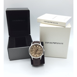 นาฬิกา EMPORIO ARMANI MENS AR2433 QUARTZ CHRONOGRAPH พร้อมกล่อง (ใหม่)