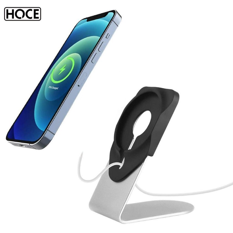 Wireless Magnetic Phone Charger Stand Holder สําหรับ iPhone 17 12 13 14 15 16 pro max 16 PLUS โต๊ะฐานผู้ถือขาตั้ง