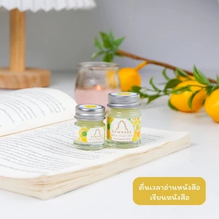 SAWADEE-Somdule set (สมดุล) ประกอบด้วยอโรม่าบาล์มกลิ่นมะลิ 8 g และส้มผสมมะนาว 8 g เหมาะแก่การพกพา ของขวัญ ของชำร่วย