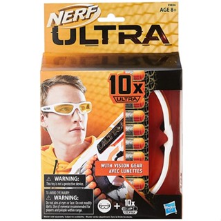 NERF Ultra Vision Gear and 10 Ultra Darts แว่นตาเนิร์ฟพร้อมกระสุนปืนอัลตร้า การันตีแท้ 100% #Hasbro