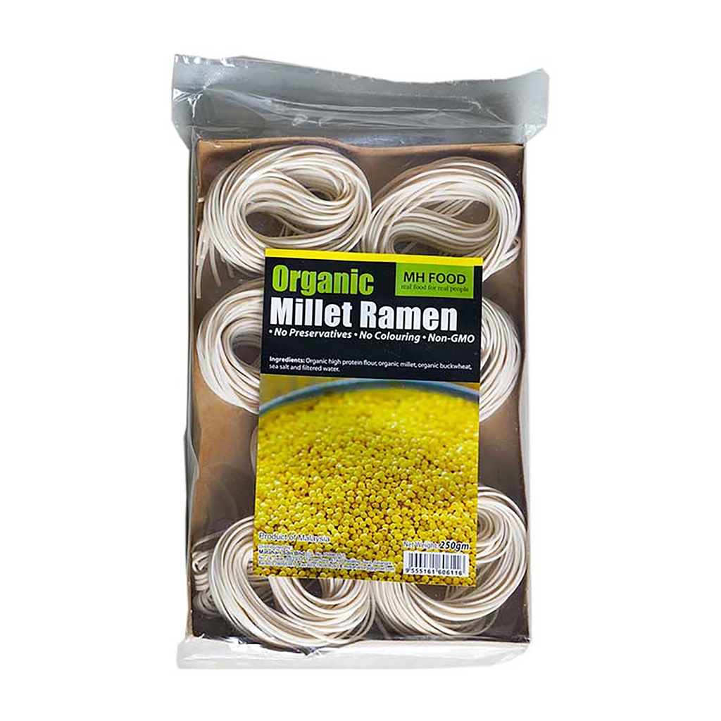MH Food  | Organic Millet Ramen | เส้นราเมนข้าวฟ่าง 250g