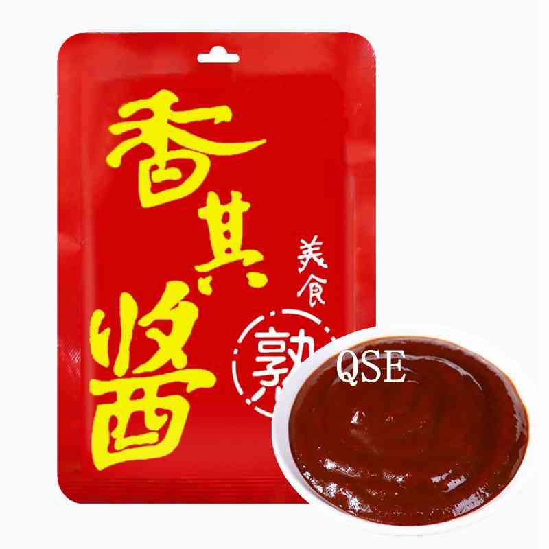 น้ำจิ้มซอสถั่วเหลือง100g 香其酱 东北特产特色大豆熟酱蘸酱菜香其香辣酱