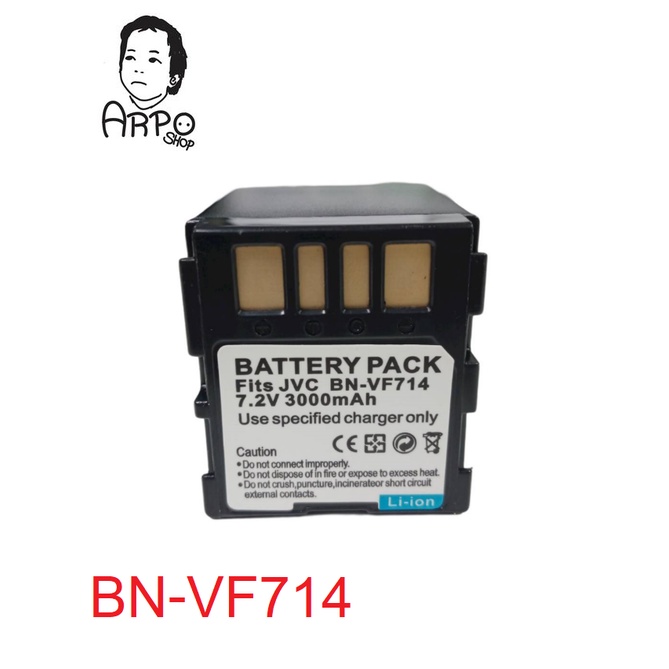 แบตเตอรี่และแท่นชาร์จ BN-VF714U แบตเตอรี่สำหรับ JVC GZ-MG31 MG35 MG36 MG37 MG39 MG40 GR-DF470 DF430 DF470 DF550 DF560