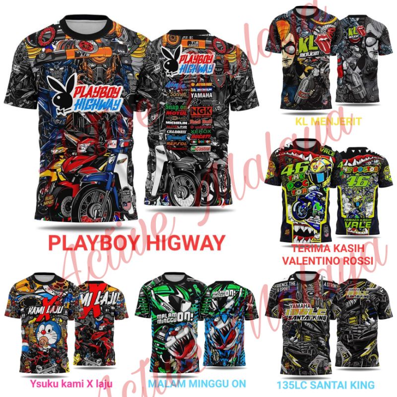 ออกแบบ 2022 BAJU MOTOR YAMAHA RXZ LC ACTIVE MALAYA