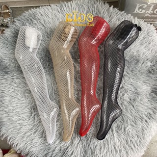 sถุงน่องเด็ก*มีหน้าร้านอยู่รัชดา ลองได้ เปลี่ยนได้*L202 สีขาว สีดำ สีเนื้อ สีแดง ถุงน่องตาข่าย