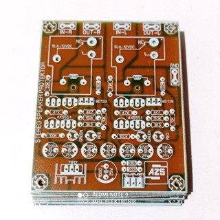 ตัวป้องกันลําโพงสเตอริโอ ไฟเบอร์ FR4 Pcb