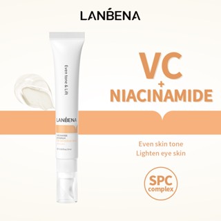 Lanbena Niacinamide อายเซรั่ม ลดรอยคล้ําใต้ตา ลดเลือนริ้วรอย 20 มล.