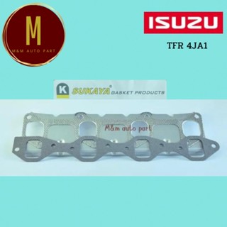 ประเก็นไอดี-ไอเสีย IN-EX อีซูซุ Isuzu TFR 2.5D 4JA1,4JB1 ยี่ห้อ SUKAYA เกรด A คุณภาพดี