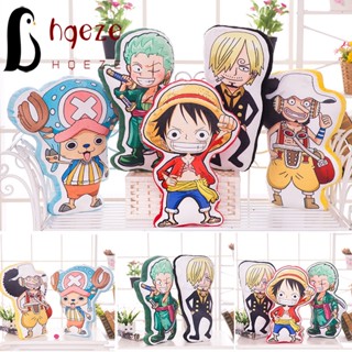 หมอนอิง แบบนิ่ม ลายการ์ตูนอนิเมะ One Piece ขนาดพกพา ไม่ซีดจาง ทนทาน สําหรับตกแต่งบ้าน ห้องนั่งเล่น ห้องนอน