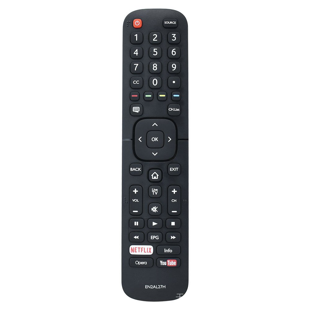 ใหม่ 1 EN2AL27H สําหรับ Hisense LED LCD สมาร์ททีวีรีโมทคอนโทรล w/NETFLIX YouTube 43N3000 50N3000 55N