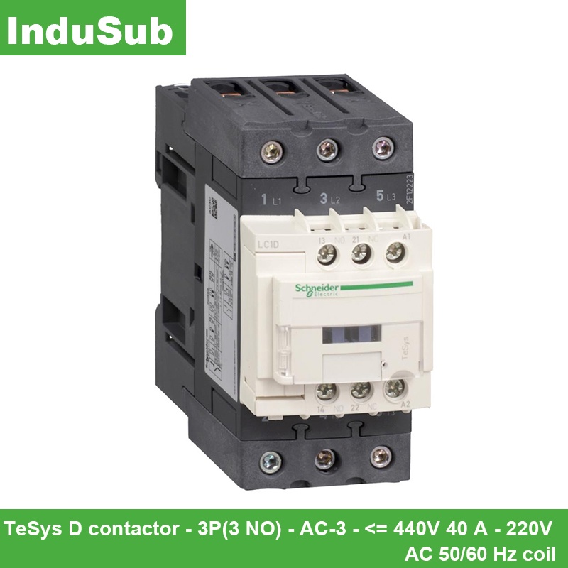 SZ ใหม่ LC1D40AM7C คอยล์ 220VAC รีเลย์คอนแทค LC1D คอนแทค LC1D-40AM7C 3P 50/60Hz