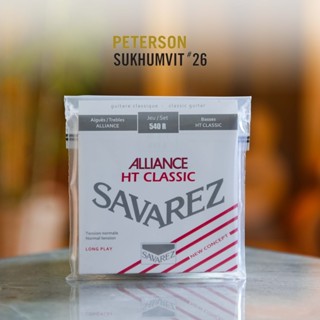 SAVAREZ 540R Alliance Red , SET Normal Tension, สายกีตาร์คลา…