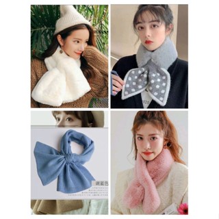 ✨ scarf✨ผ้าพันคอขนนุ่ม ผ้าพันคอเฟอร์ งานหนานุ่ม แบบสอด เฟอร์นุ่ม ผ้าพันคอขนเฟอร์