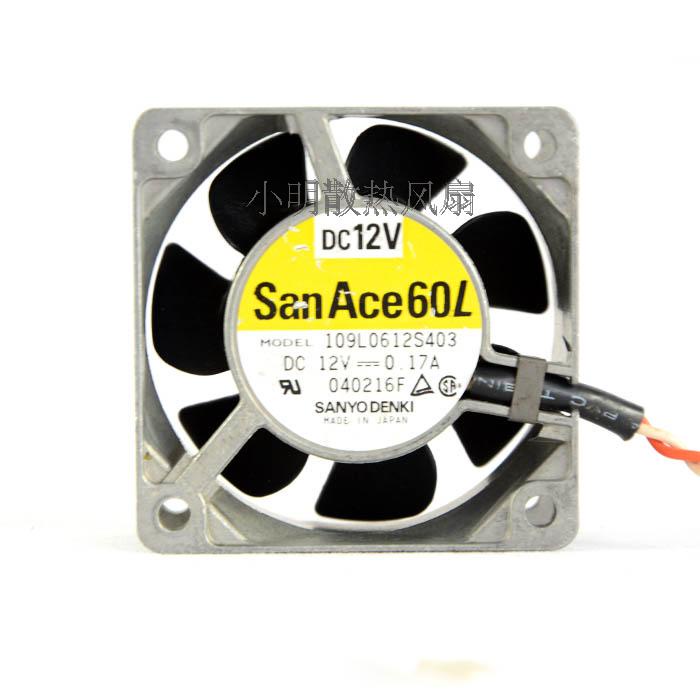 SZ 6CM 109L0612S403 6025 12V 0.17A ALUMINIUM FRAME FAN