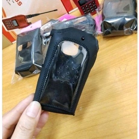 #ซองหนังกันรอยวิทยุสื่อสารICOM IC200,IC300