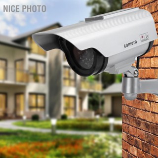 กล้องวงจรปิด Cctv ระบบเฝ้าระวัง พร้อมสติกเกอร์แผงพลังงานแสงอาทิตย์