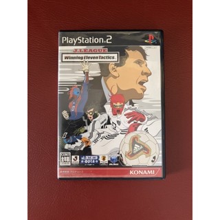 แผ่นแท้💯[PS2] : J League Winning Eleven Tactics Japan Original สภาพแผ่นสวย มีคู่มือ