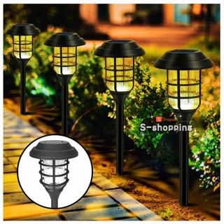 SL-1915 ไฟเหลือง ไฟปักสนาม Solar light 1 LED  *